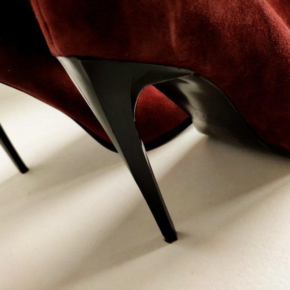 ALDO Burgundy Red Bootie - Picture 6 of 7